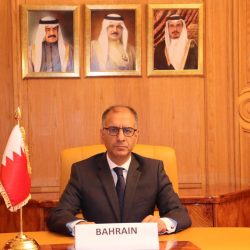 سعادة وزير الخارجية البحريني يستقبل السفراء الجدد في الوزارة