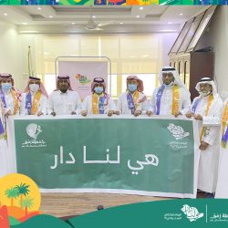 بلدية بارق تحتفل باليوم الوطني السعودي 91