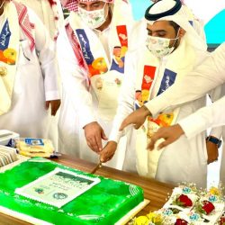 معالي رئيس جامعة الباحة يرعى احتفال الجامعة باليوم الوطني 91