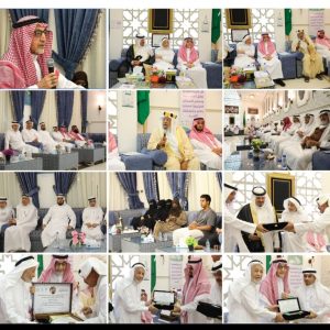 مدير وأعضاء فرع هيئة الصحفيين السعوديين بالجوف يزورون مهرجان العسل الرابع