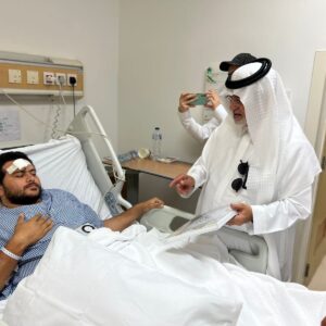 تجمع صحي الجوف :مستشفى الأمير متعب بالجوف يُنهي معاناة خمسيني يعاني من تكيسات ضخمه بالرئة