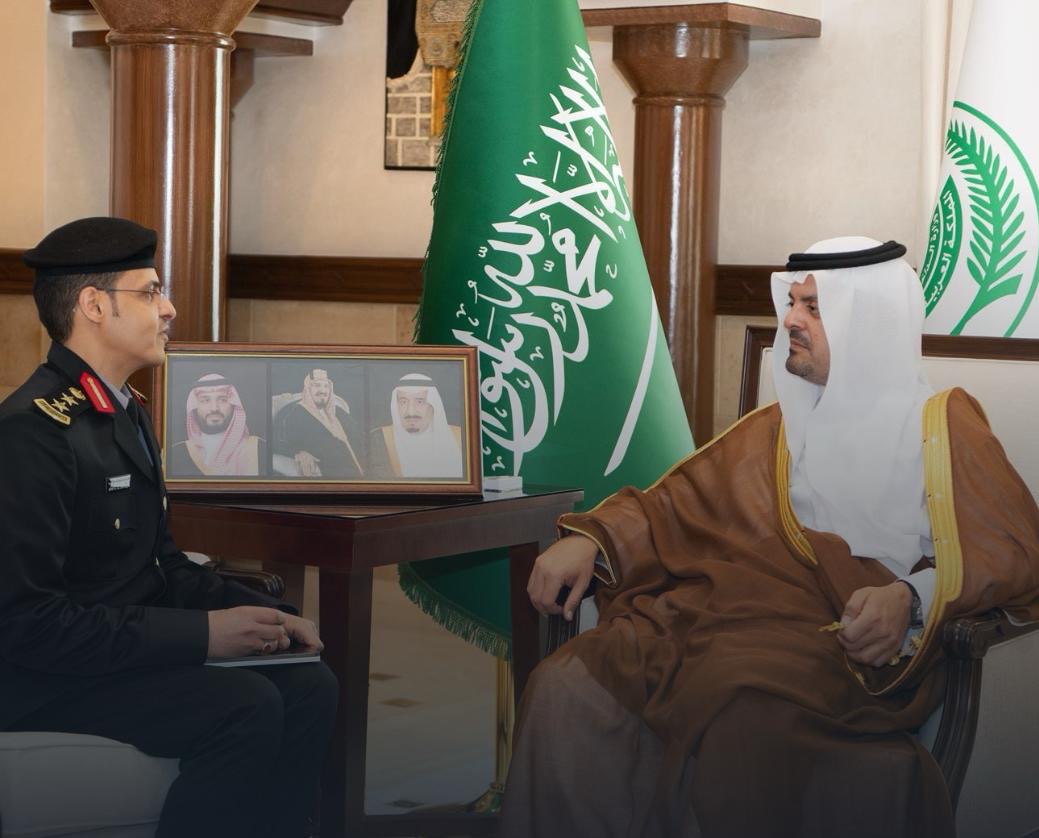 نائب أمير مكة المكرمة يستقبل مدير مركز العمليات الأمنيّة الموحدة بالمنطقة 1 532a7ba4 28b6 4416 9121 fcd7f92dc08a