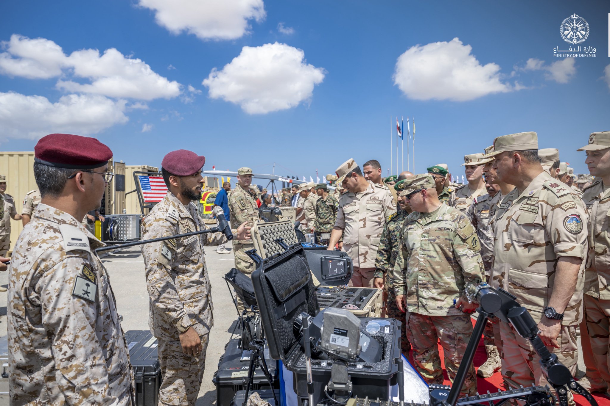 انطلاق فعاليات تمرين «النجم الساطع» في مصر بمشاركة القوات المسلحة السعودية 9 IMG 2117