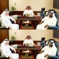 رئيس مجلس إدارة مركز الملك فهد بالإسكان ومدير المركز يزوران رئيس بلدية الشوقية