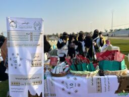 مركز حي النزهه والفرق التطوعية تشارك احتفال قاعدة الملك عبدالله الجوية بيوم التأسيس