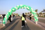(   750 ) مشاركاً ومشاركة في فعالية ” أمشي .. لصحتي ” بتعليم جازان