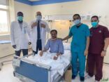 المشهور يجري عملية قسطرة للقلب  بمستشفى الأمير محمد بن ناصر تكللت ولله الحمد بالنجاح