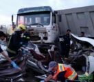 توقيف السائق 10 أيام..تطورات جديدة بـ “حـادث الشاحنة” في المدينة