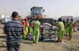 بلدية الشوقية تنفذ حملة لمنع الاحتطاب وتصادر 6 أطنان من الحطب و الفحم