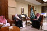 الأمير سعود بن جلوي يستقبل نائب المحافظ للتقنيات والعمليات السيبرانية بالهيئة الوطنية للأمن السيبراني
