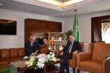 الغريري يستقبل سفير دولة فلسطين بالمغرب