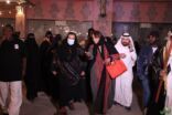 صاحبة السمو الملكي الأميرة نجود بنت هذلول بن عبدالعزيز آل سعود تدشن سوق الليالي المضئية